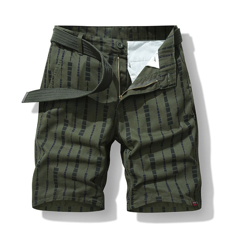 Pantalones Cortos Hombre Estilo Urbano Impressión Moderna - Vestiria