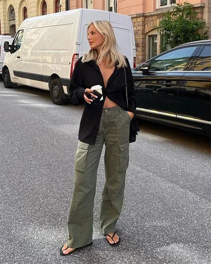 Pantalones Cargo Deportivos Elásticos