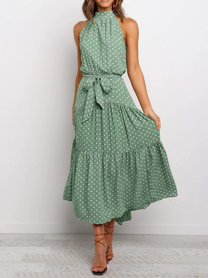 Vestido Estampado Lunares Verano Fresco