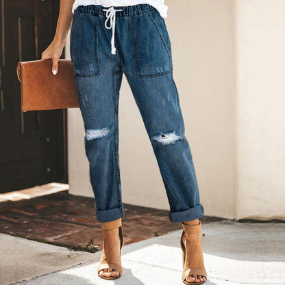 Pantalón Vaquero Deportivo Casual