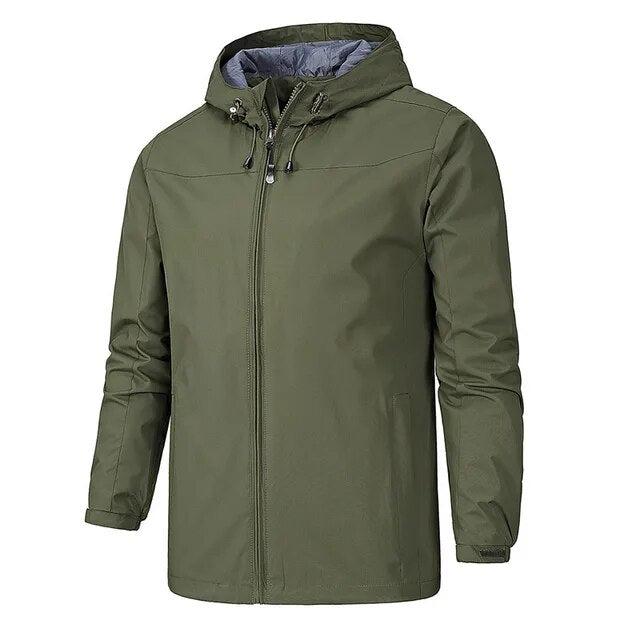 Chaquetón Deportivo Ligero Impermeable Hombre