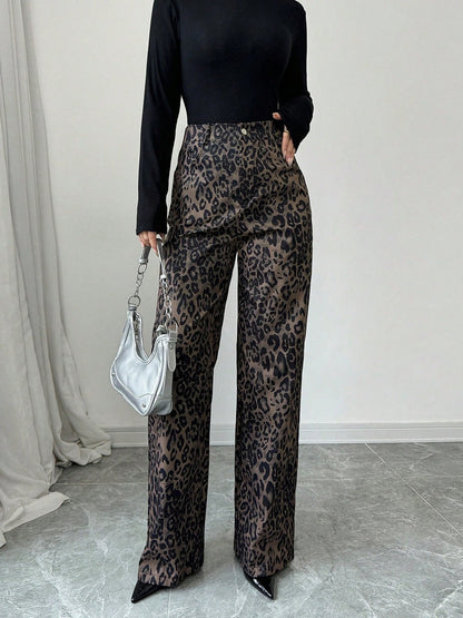 Pantalón Mujer Estampado Florido