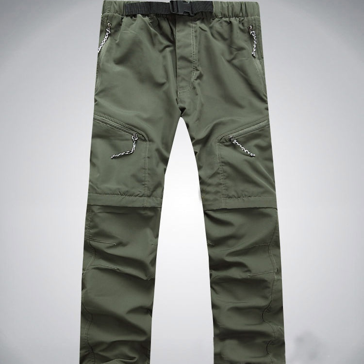 Pantalones deportivos desmontables hombre
