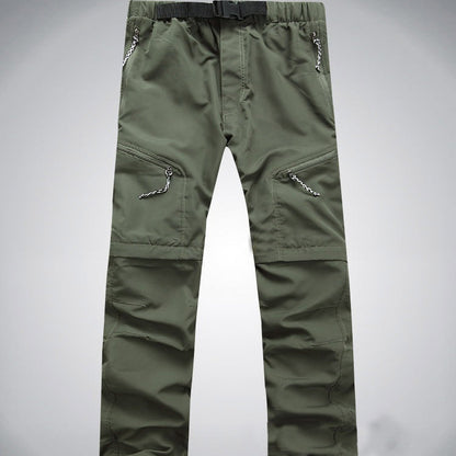 Pantalones deportivos desmontables hombre