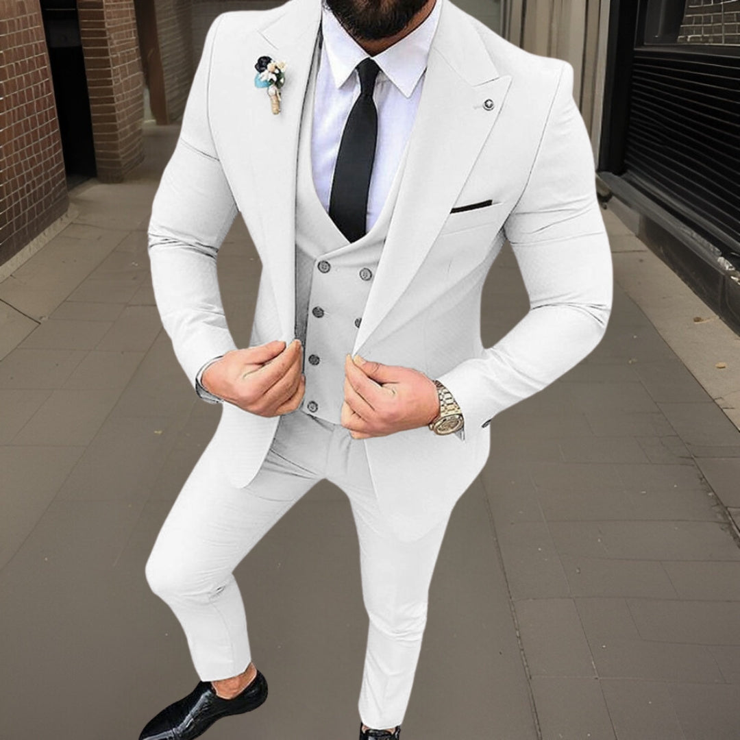 Traje de Negocios Clásico 3 Piezas