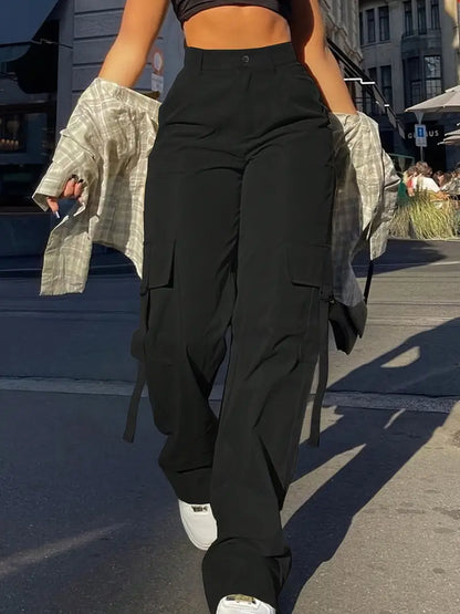 Pantalones Mujer Cargo Estilo Urbano - Vestiria