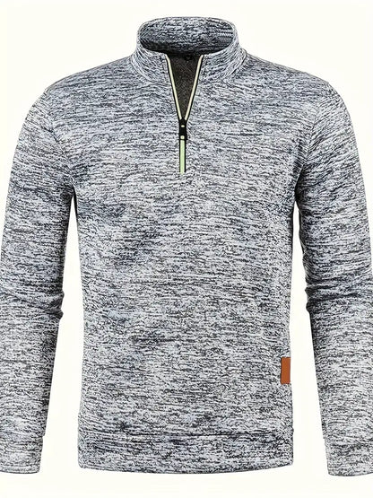 Sudadera Hombre Cremallera Minimalista
