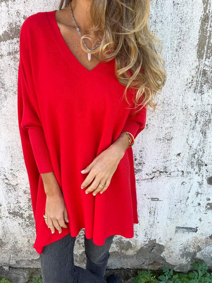Sudadera Mujer Invierno Cuello Pico