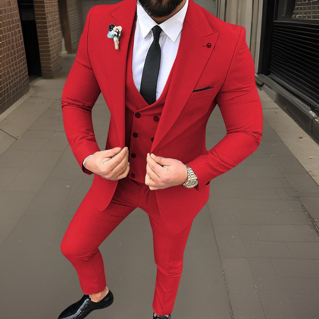 Traje de Negocios Clásico 3 Piezas