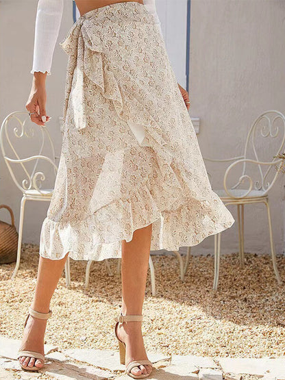 Falda Flor Estilo Boho con Tirantes