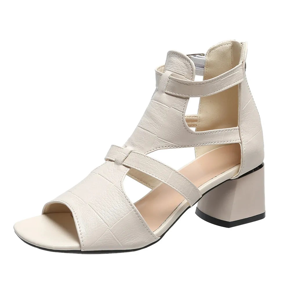 Sandalias de Mujer Tacón Medio Elegantes