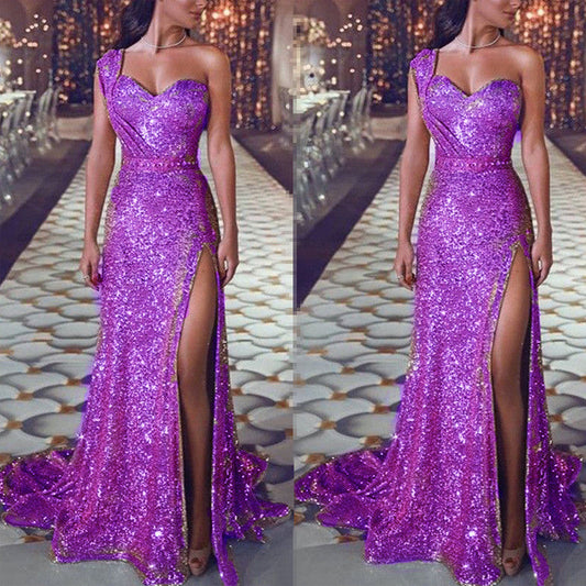 Vestido Largo Asimétrico Elegante - Vestiria
