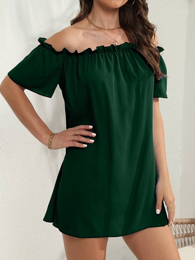 Vestido Fiesta Mujer Corto Elegante