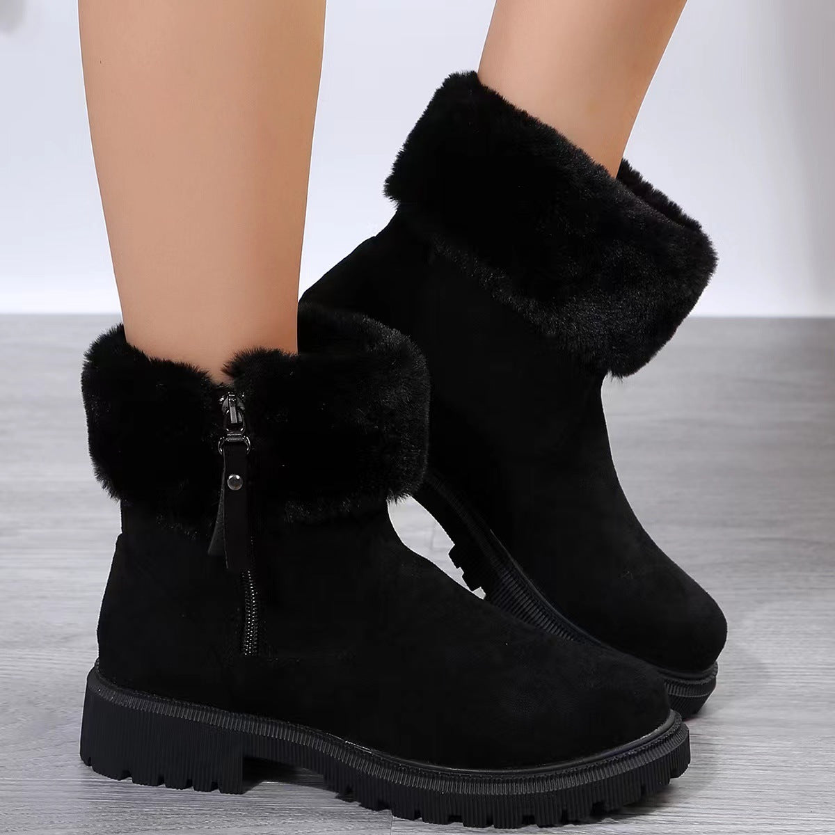 Botas Mujer Invierno Pelo Suave Elinea