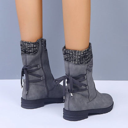 Botas Nieve Impermeables Canela