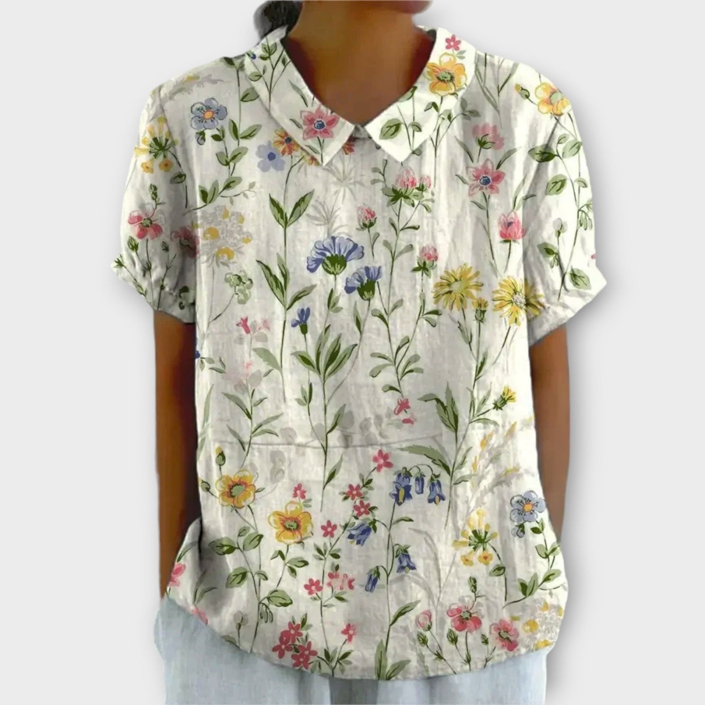 Blusa Florales Ligera Verano