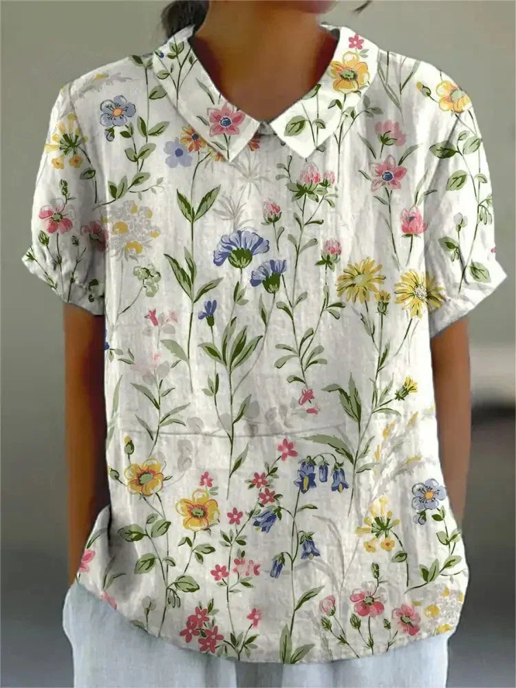Camisa Lino Fresca y Ligera