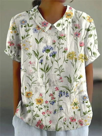 Camisa Lino Fresca y Ligera