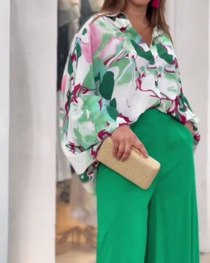Pantalón y Camisa Conjunto Mujer Cómodo - Vestiria