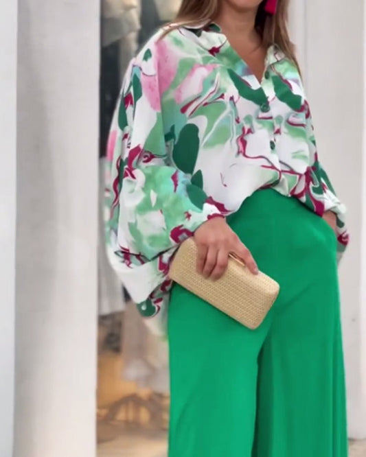Pantalón y Camisa Conjunto Mujer Cómodo - Vestiria