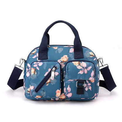 Bolso Bandolera Mujer Floral con Bolsillos Practico