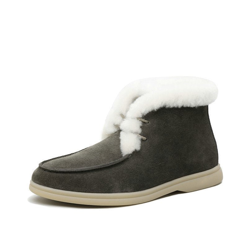 Botas Mujer Piel Sintética Invierno Cálido
