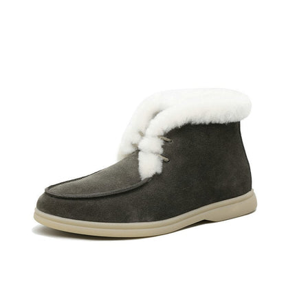 Botas Mujer Piel Sintética Invierno Cálido