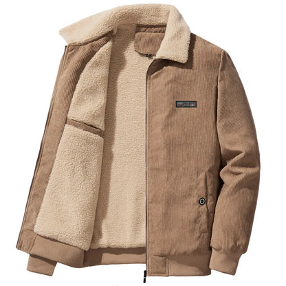 Abrigo Hombre Invierno Caliente Cuello Alto - Vestiria