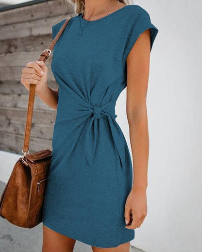 Vestido Corto Sencillo Mujer