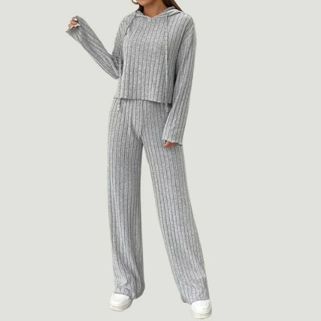 Conjunto Jersey Punto Dos Piezas Cálido - Vestiria