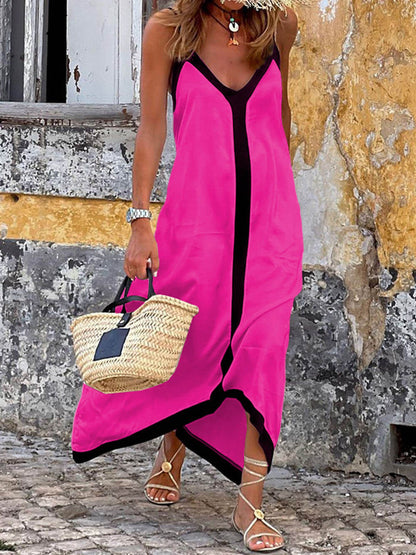 Vestido Maxi Elegante sin Mangas para Mujer
