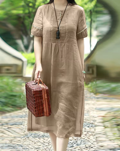 Vestido Midi Chic Mujer