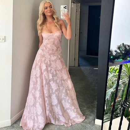 Vestido de Noche Elegante sin Mangas