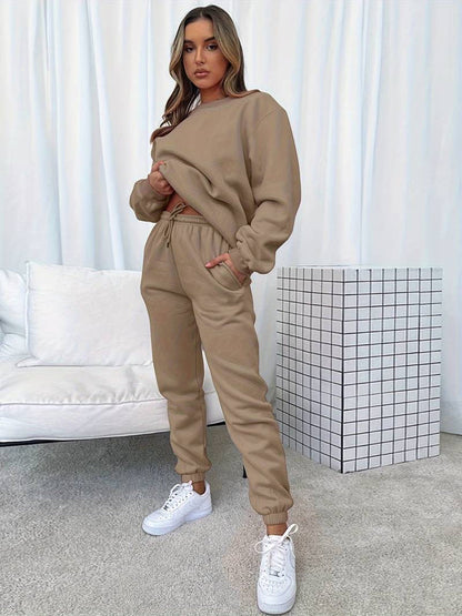 Pantalón y sudadera deportiva mujer cómoda
