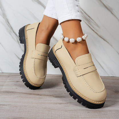 Mocasines Mujer Clásicos Confortables Estilo Vintage