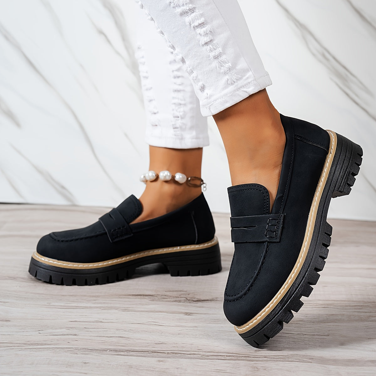 Mocasines Mujer Clásicos Confortables Estilo Vintage - Vestiria