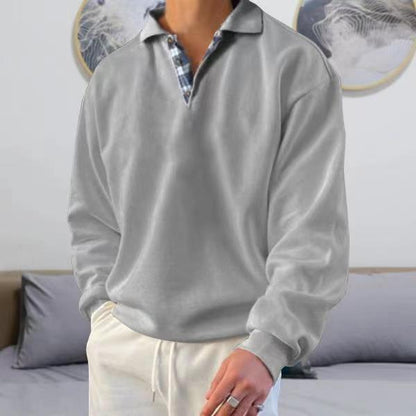 Jersey Hombre Cuadros Relajado