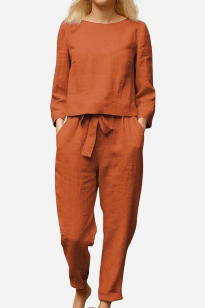 Conjunto Clásico Algodón Mujer