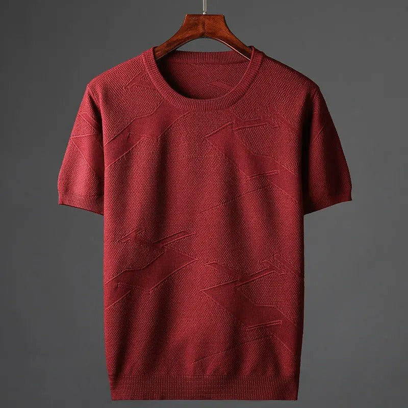 Camiseta de Punto Clásica Mujer