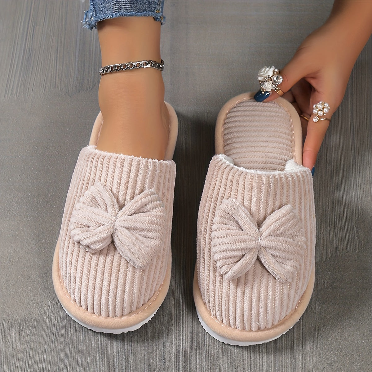 Zapatillas Invierno Mujer Forro Peluche Calientes - Vestiria