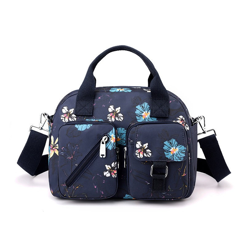 Bolso Bandolera Mujer Floral con Bolsillos Practico