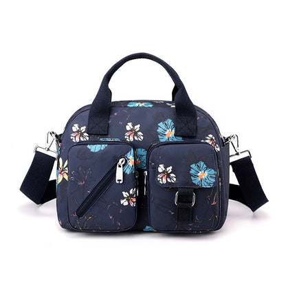 Bolso Bandolera Mujer Floral con Bolsillos Practico