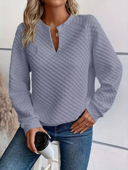 Jerséis Mujer Cuello V Acogedor
