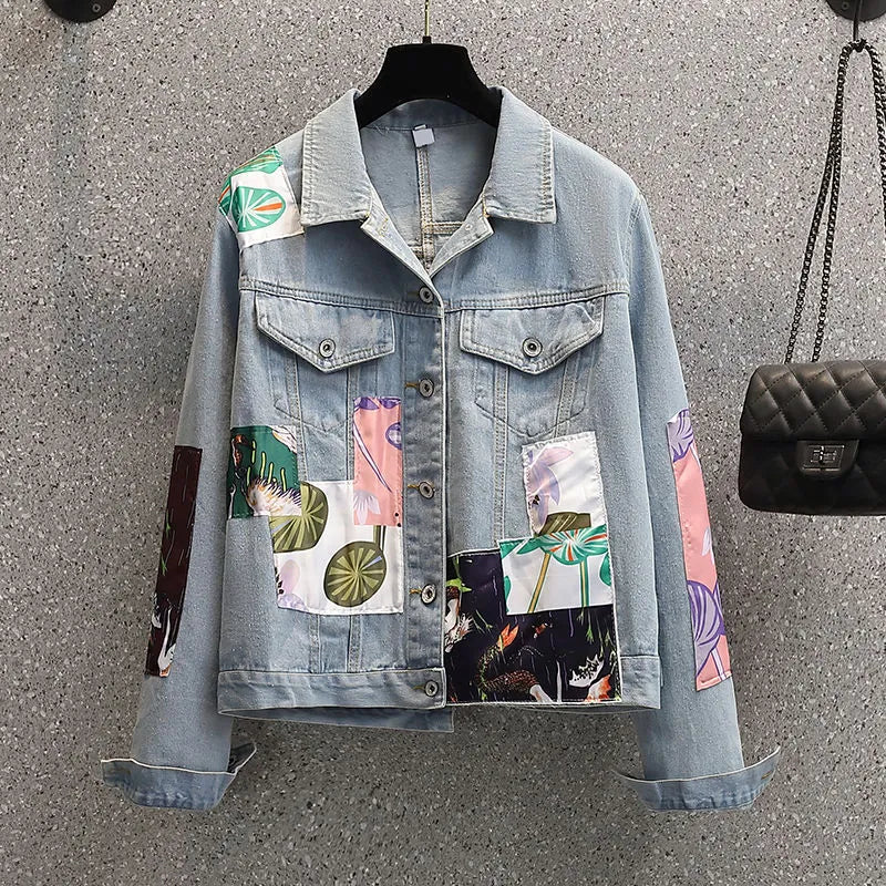 Chaqueta Jeans Mujer Estilo Casual - Vestiria