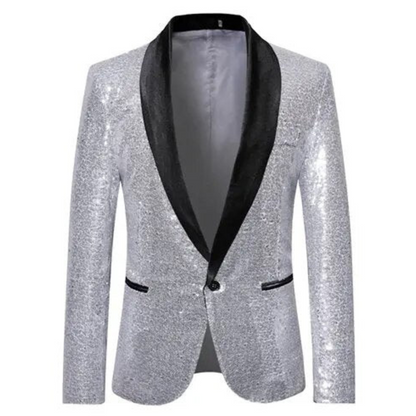 Chaqueta de flores corte ajustado moda