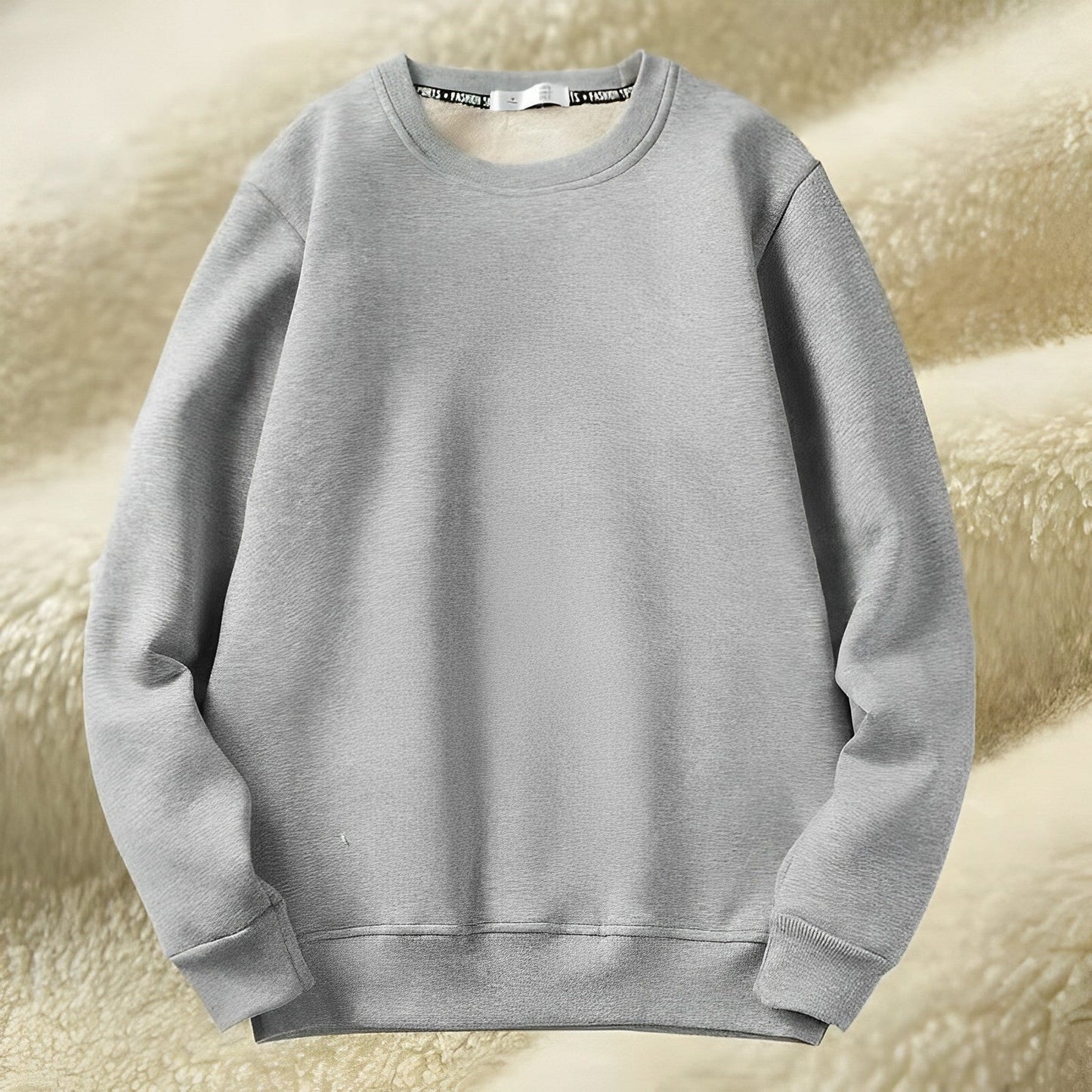 Sudadera Cálido Contraste Forro Polar