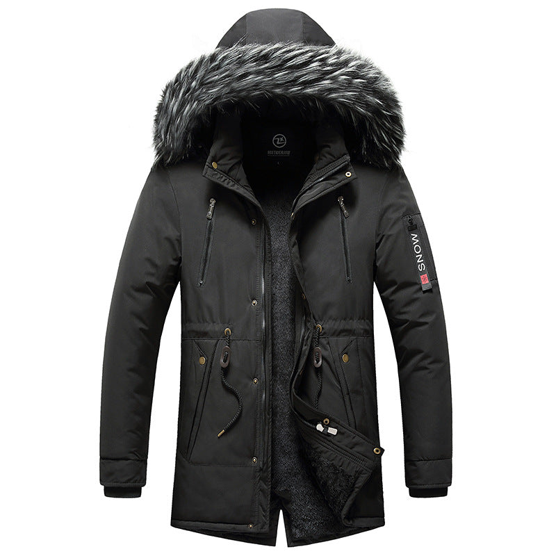 Chaqueta abrigadora térmica hombre invierno