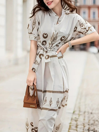 Vestido Maxi Estampado Floral Boho Chic - Vestiria
