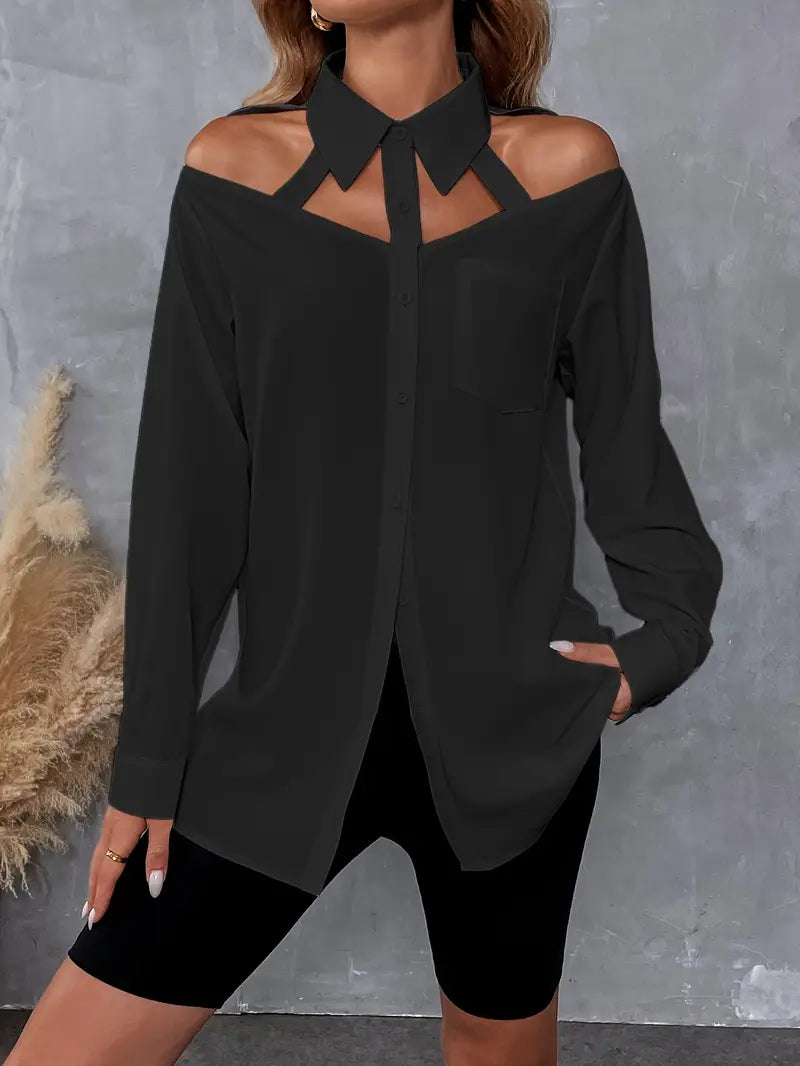 Blusa Mujer Estilosa Corte Actual