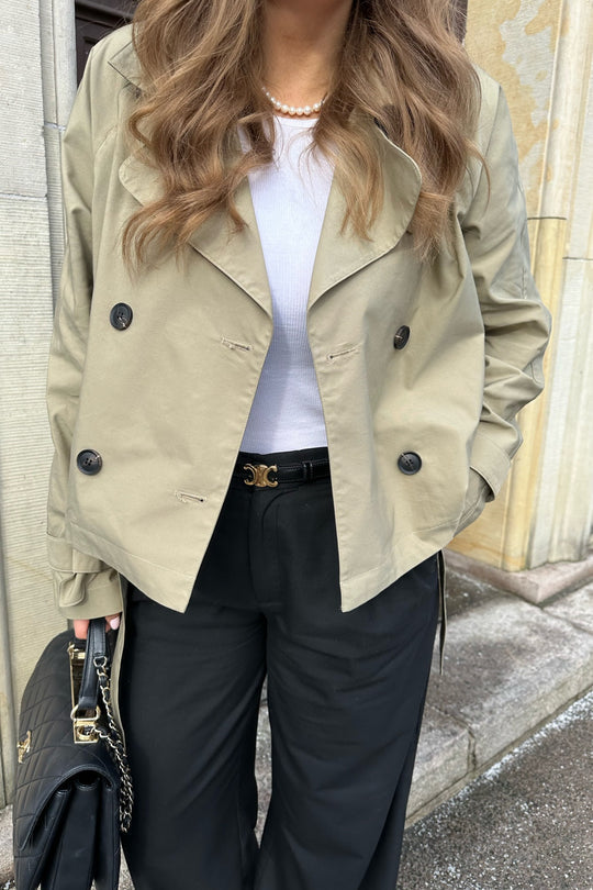 Abrigo Trench Clásico Mujer - Vestiria